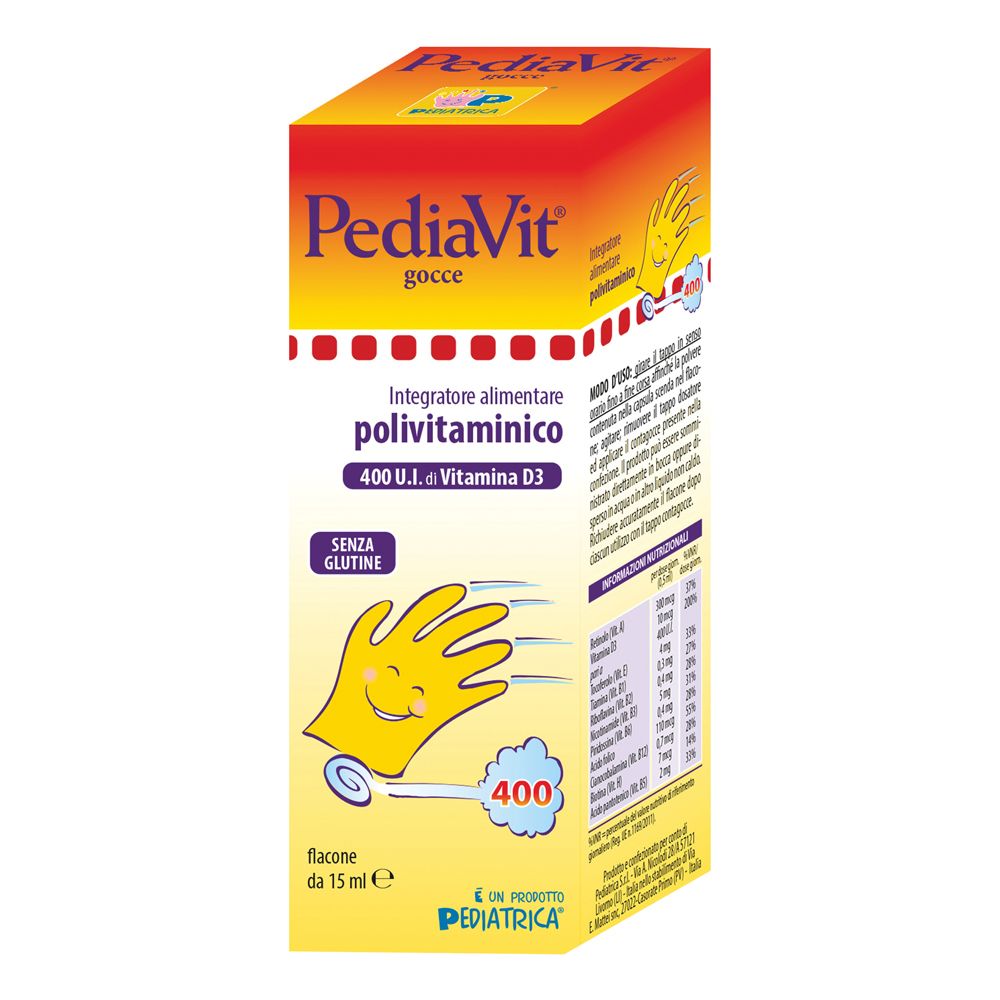 Pediavit Gocce 15 Ml ml orali