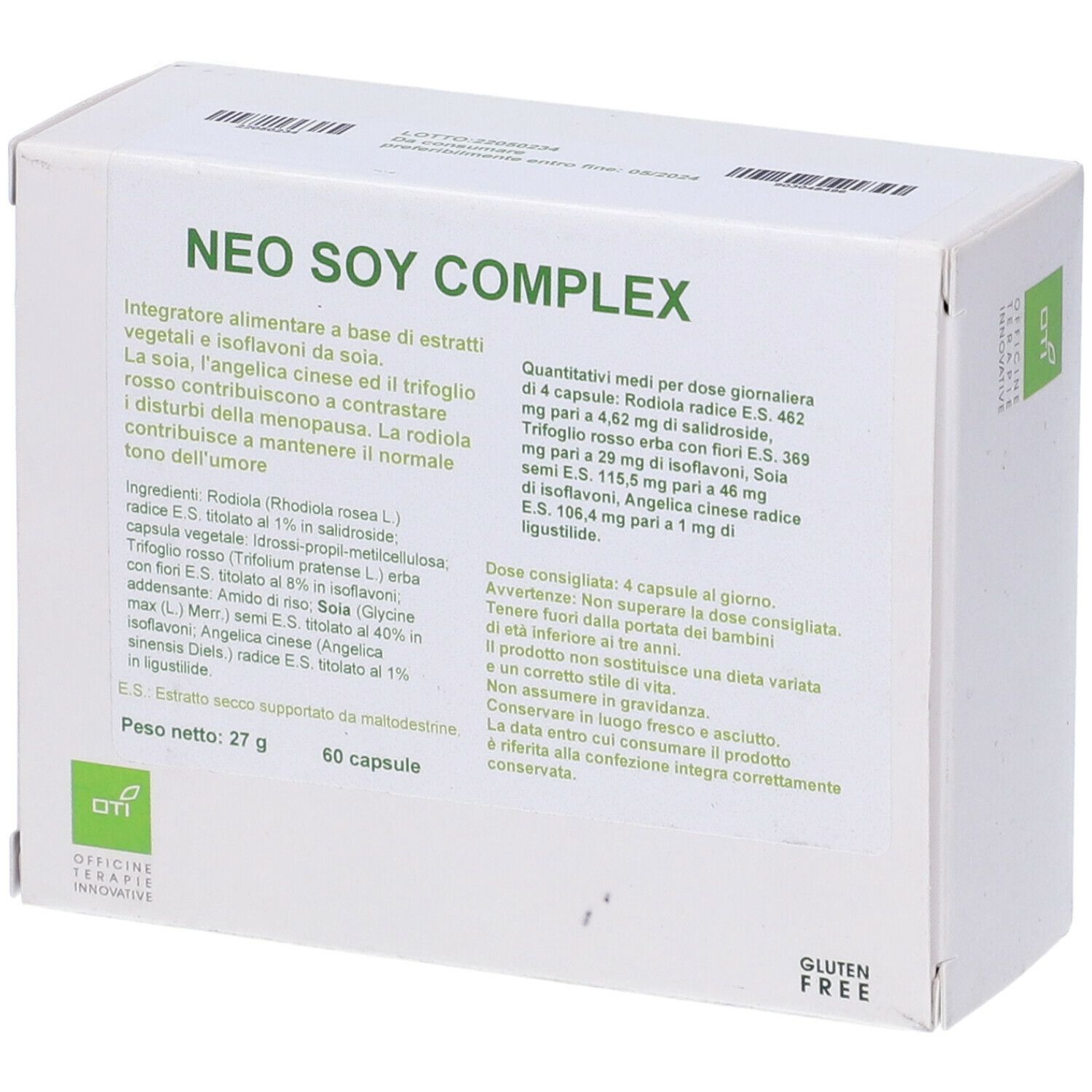 Neo Soy Complex 60 Capsule pz