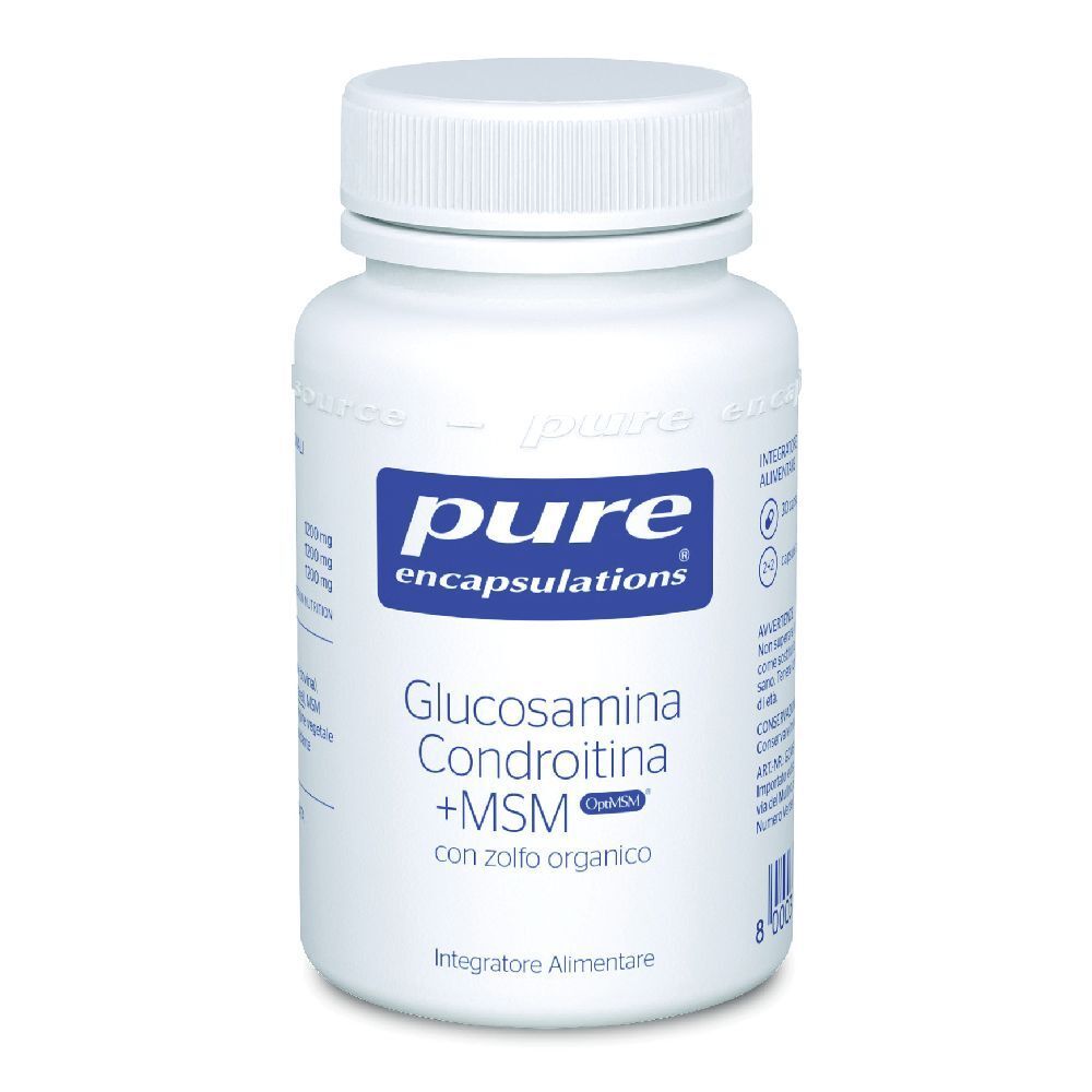 Pure Encapsulations Glucosamina Condroitina + Msm 30 Capsule pz
