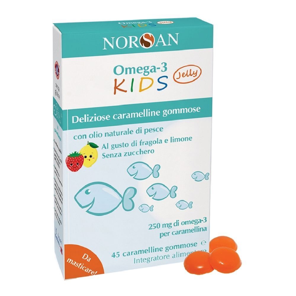 NORSAN Omega-3 Kids Caramelline 90 g Caramelle