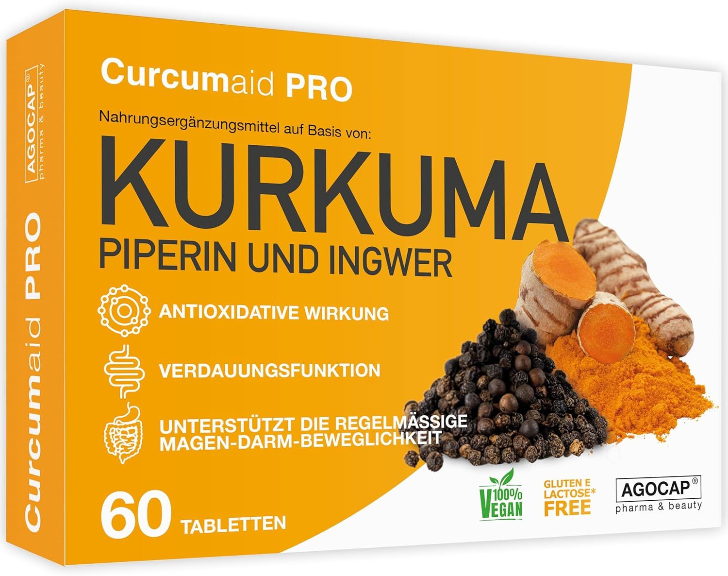 agocap - Integratore alimentare a base di Curcuma Piperina e Zenzero 6
