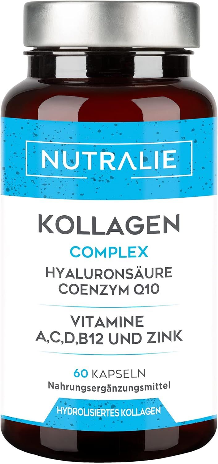Nutralie Collagene + Acido Ialuronico Coenzima Q10 Vitamine A, C, D e