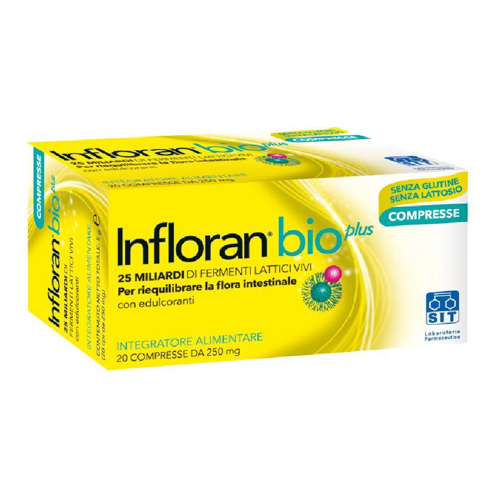Infloran® Bio Plus 20 pz Compresse