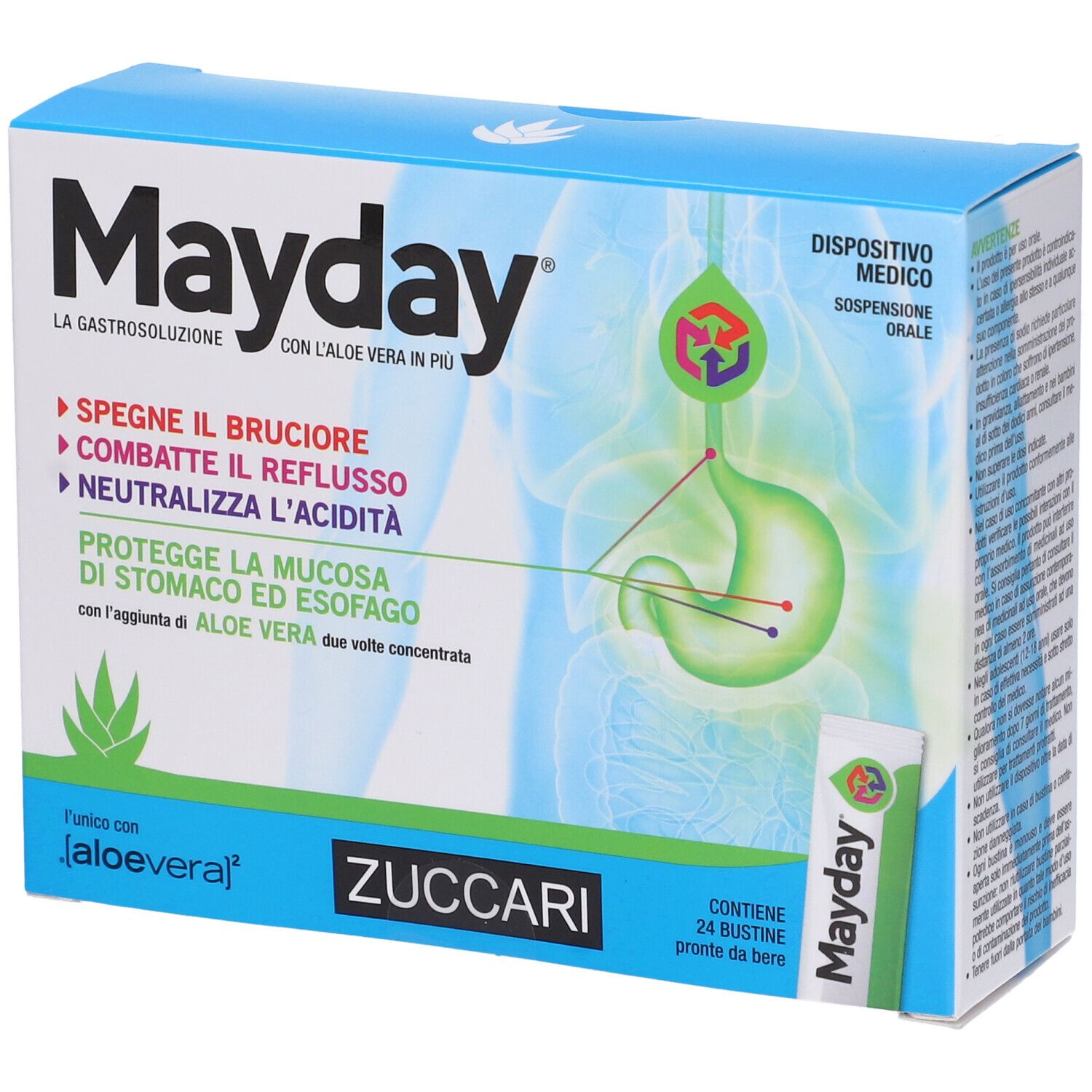 ZUCCARI Mayday® Sospensione Orale 24x10 ml Bustina