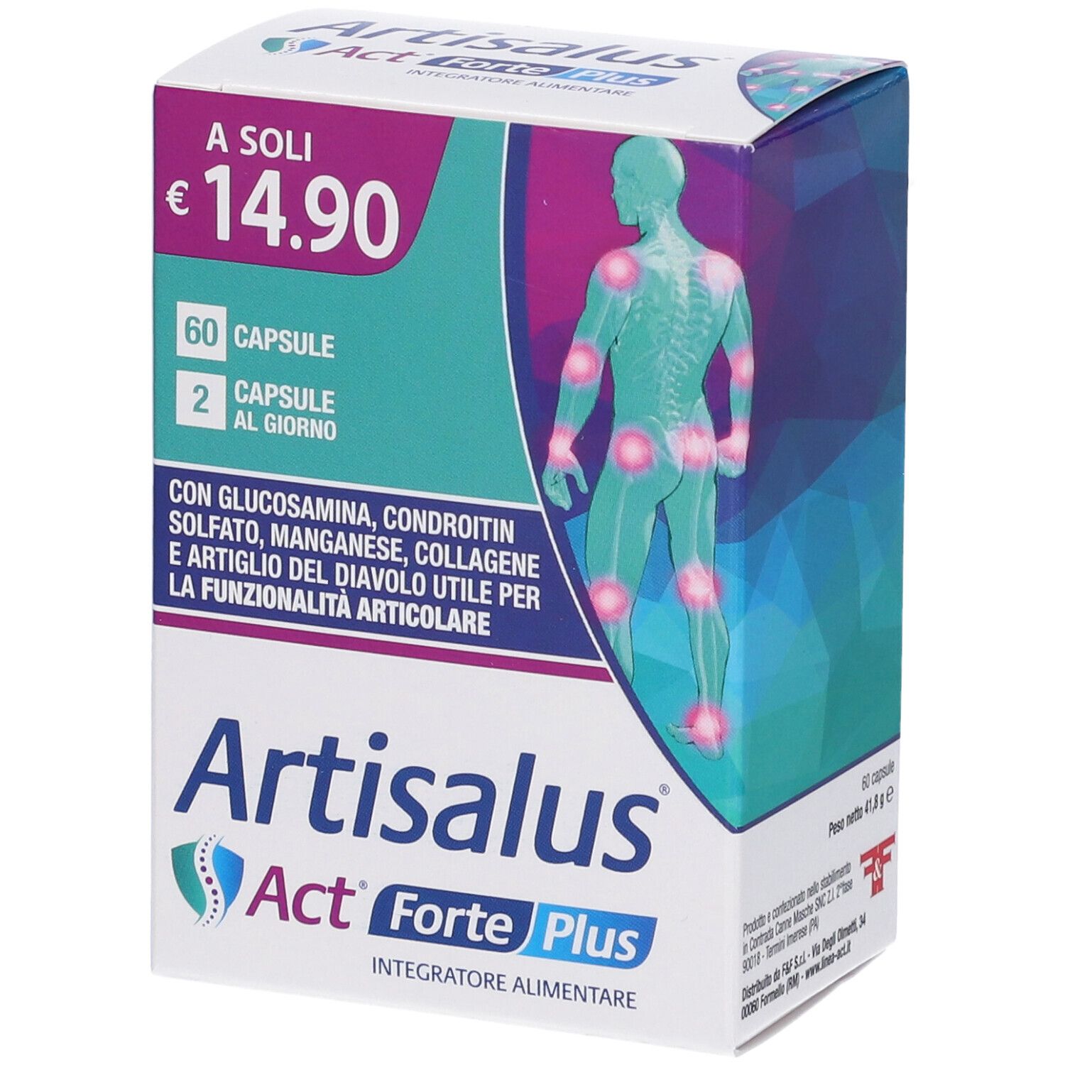 Artisalus Act Forte Plus 60Cps 60 pz Capsule