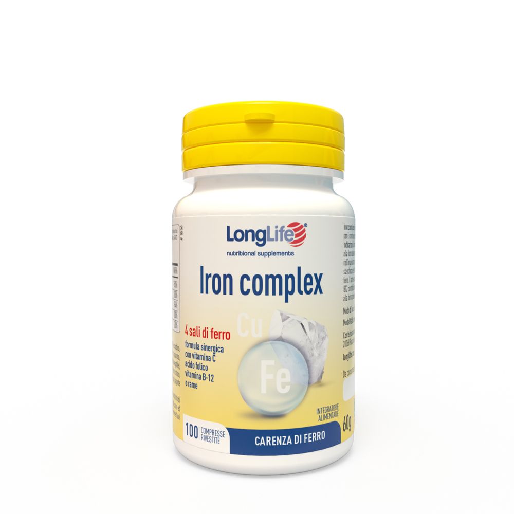 LongLife® Iron Complex 100 pz Compresse