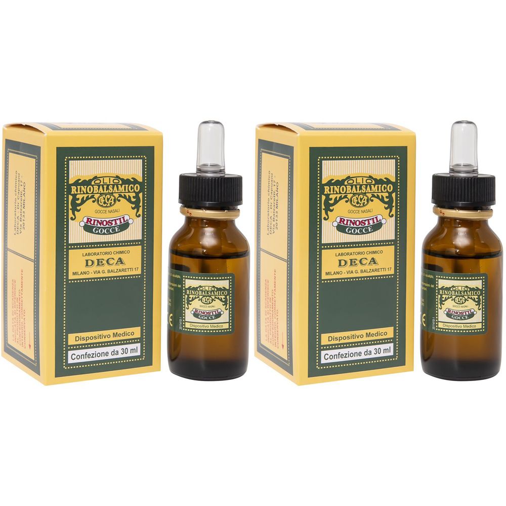 Deca Rinostil Gocce Nasali Set da 2 2x30 ml nasali