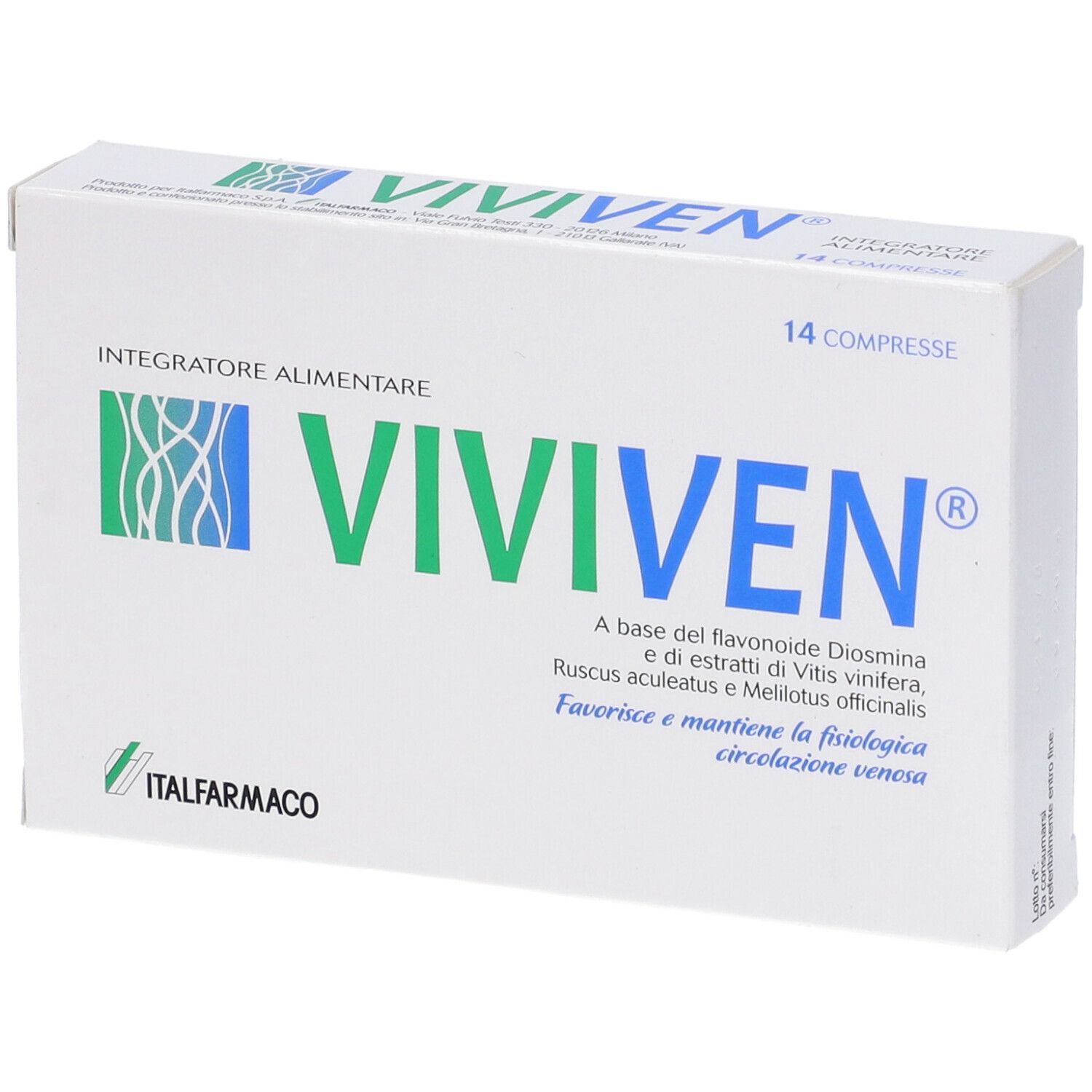 Italfarmaco Viviven Compresse 14 Pz pz