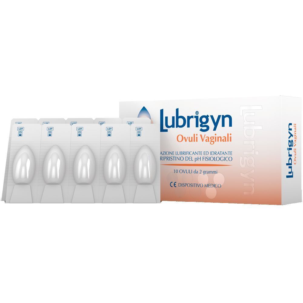 Lubrigyn® Ovuli Vaginali 10 pz vaginali