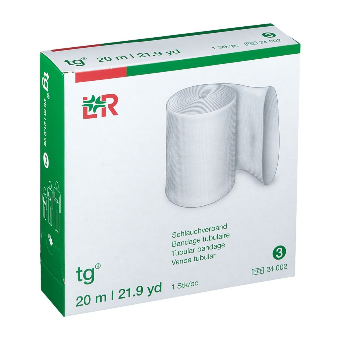 tg® Bendaggio Tubolare 20 m 1 pz Fasciatura