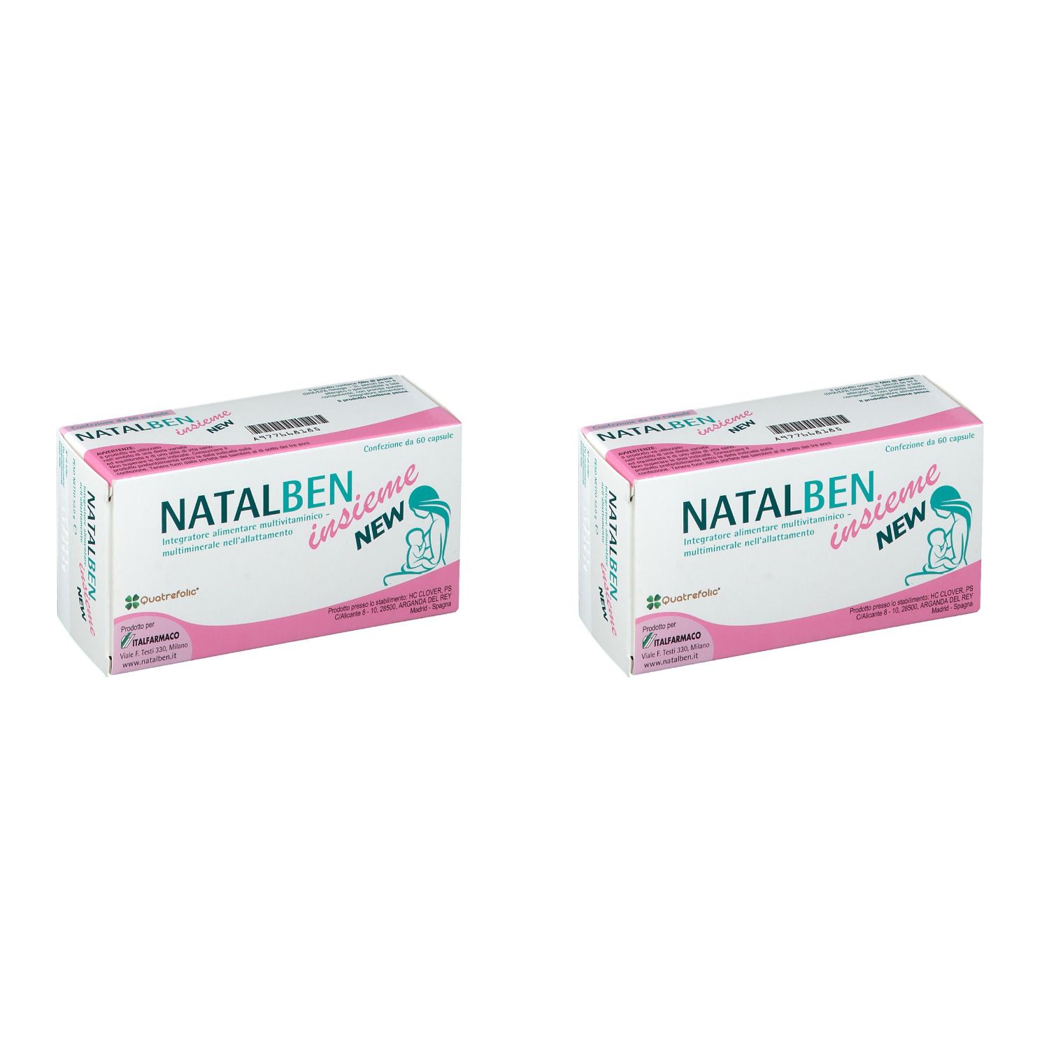 NATALBEN Insieme NEW 2x52 g Capsule