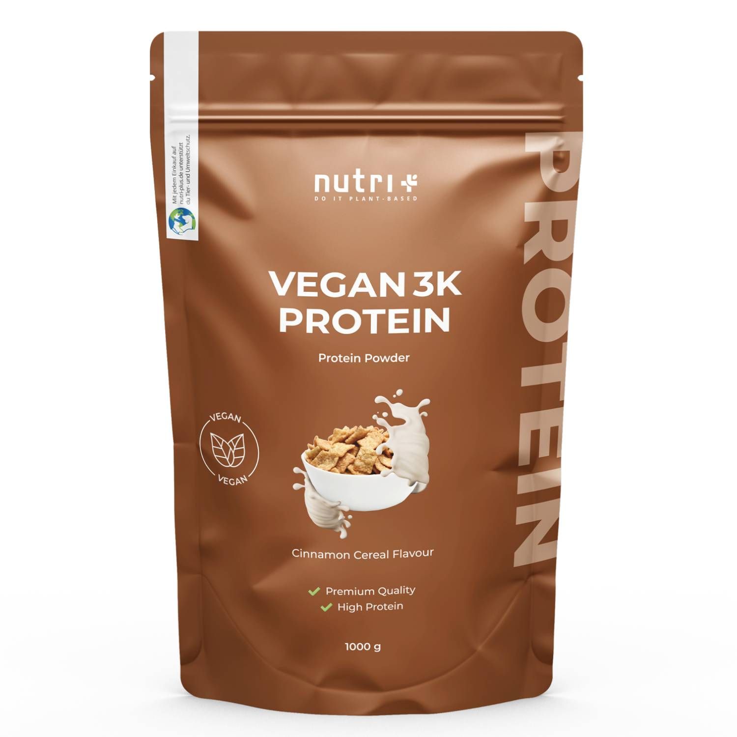 Nutri+ Proteina vegana 3k in Polvere 1000 g