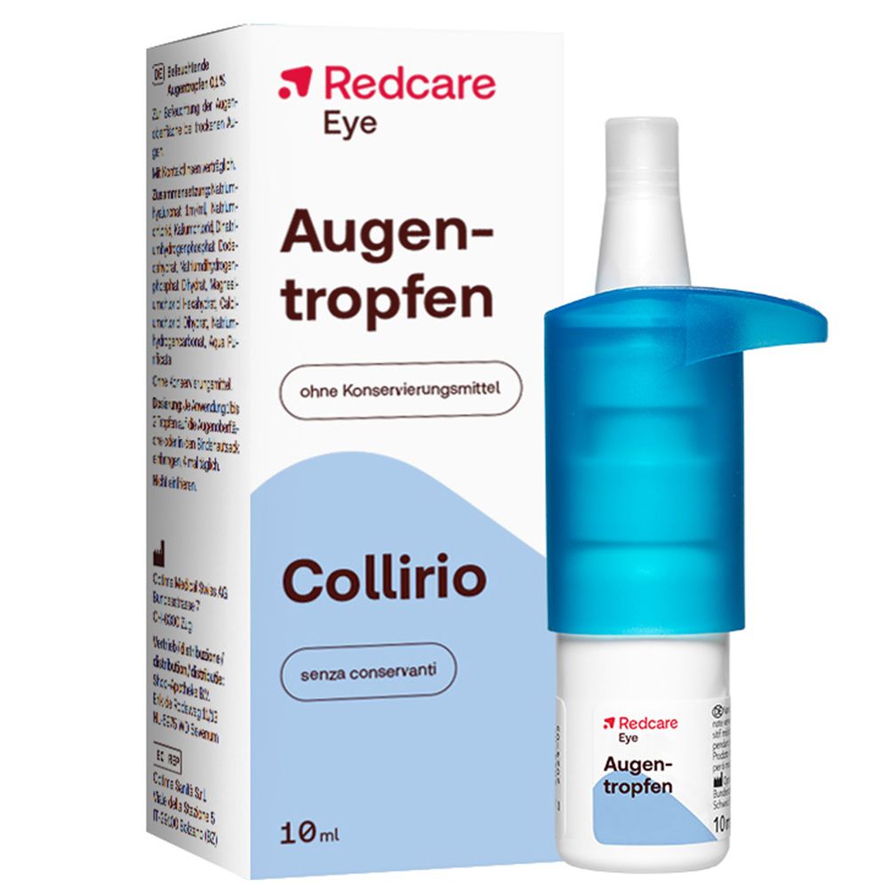 Redcare Collirio con acido ialuronico 10 ml Gocce oftalmiche