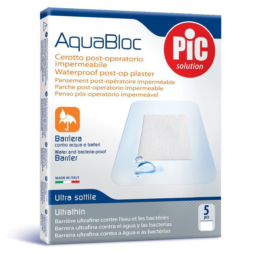 Pic® AquaBloc Cerotto post-operatorio impermeabile 15 x 10 cm 5 pz