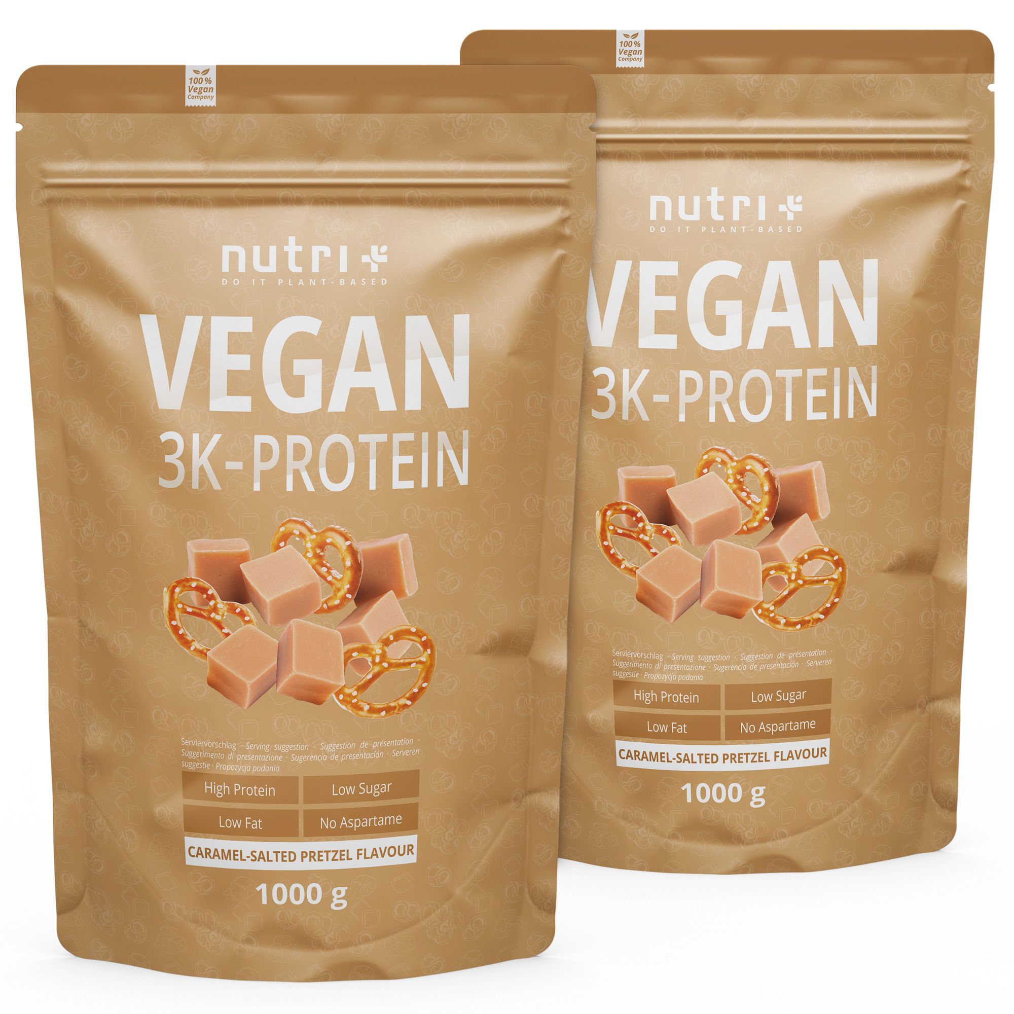 Nutri+ Polvere di Proteine Vegetali 3k 2kg 2000 g