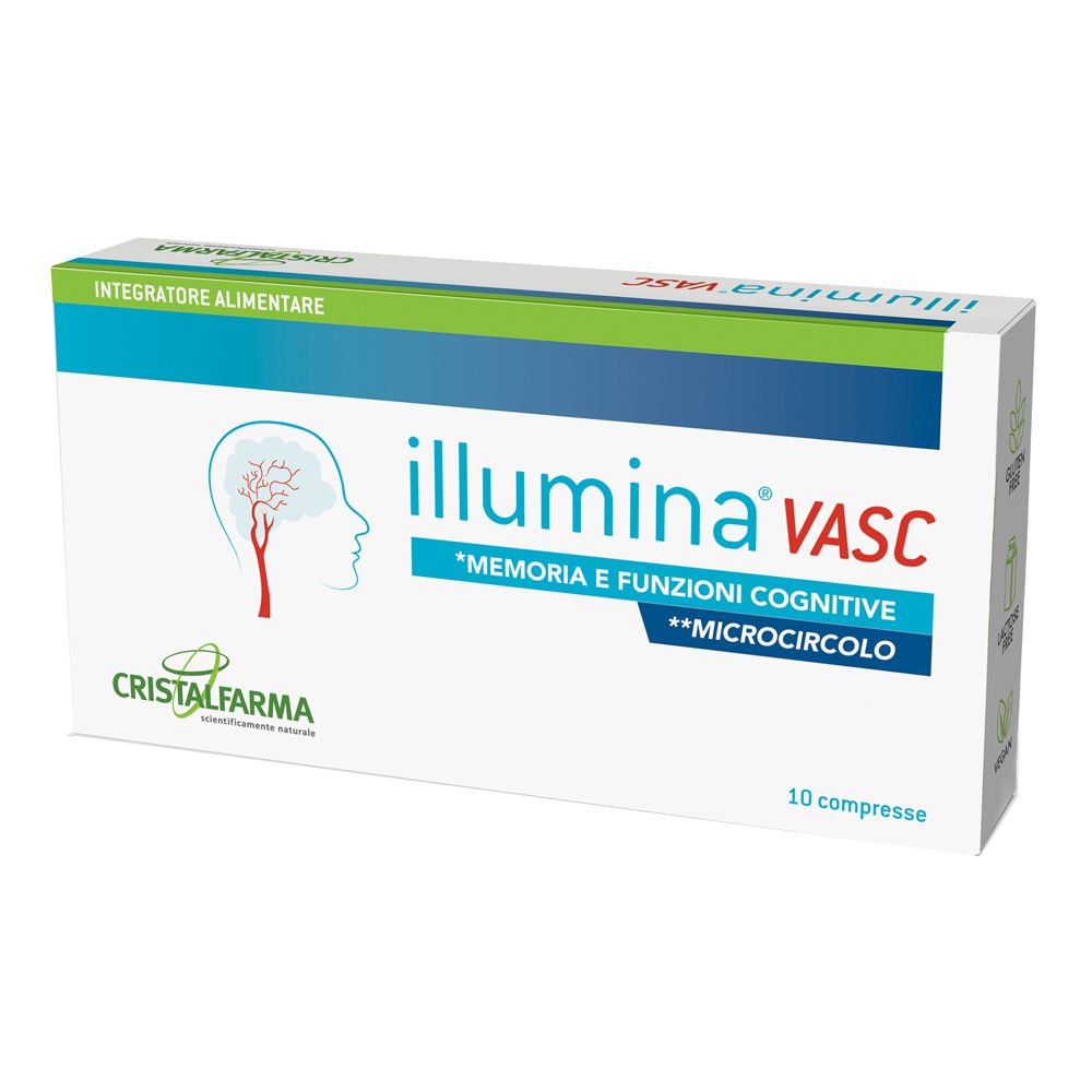 Illumina Vasc 10 Compresse 14 g