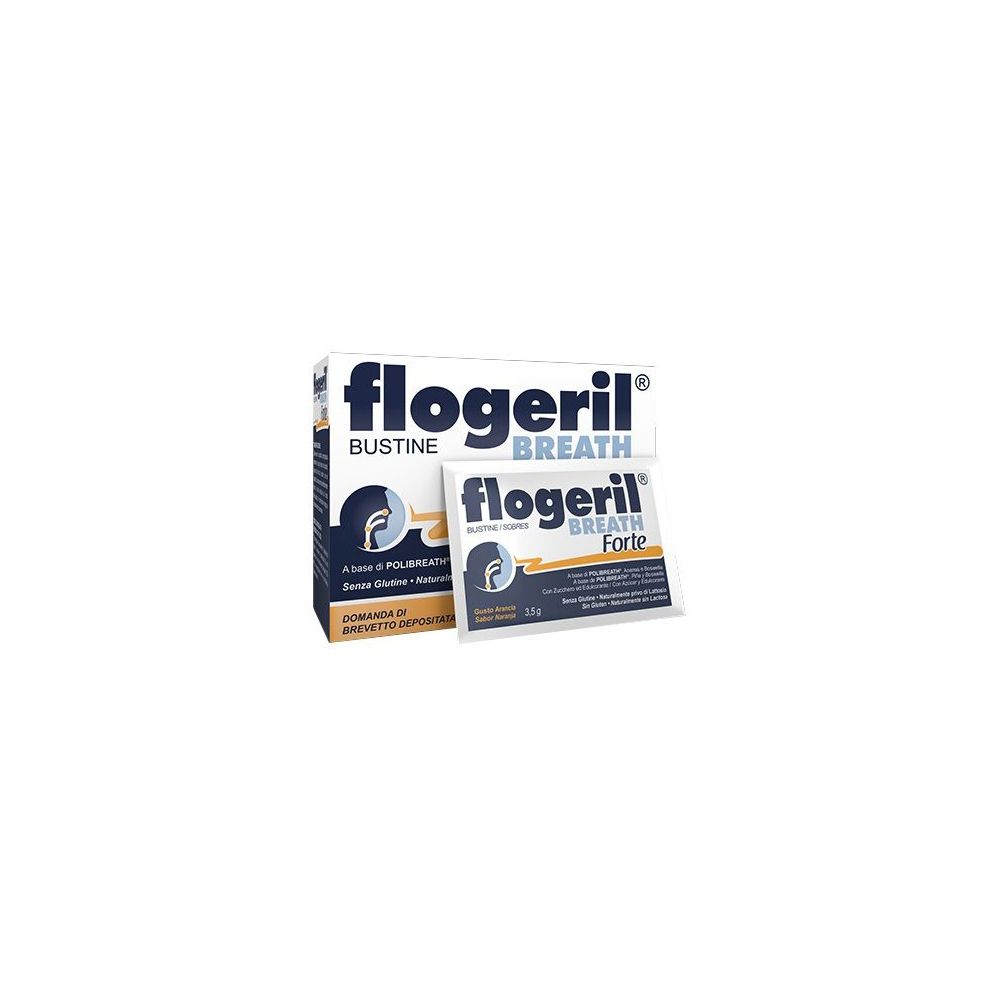Flogeril Breath Forte 18 Bustine 63 g Polvere per soluzione orale