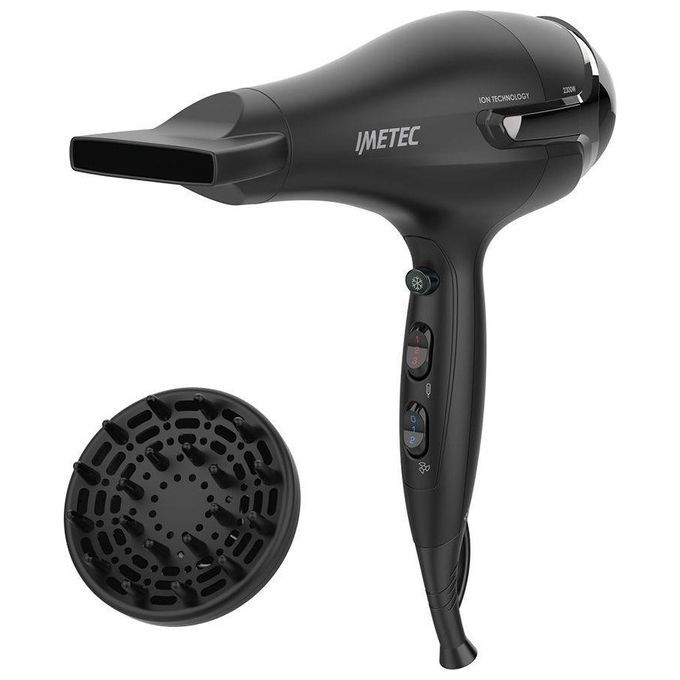 Imetec K9 2400 asciuga capelli 2300 W Nero 1 St