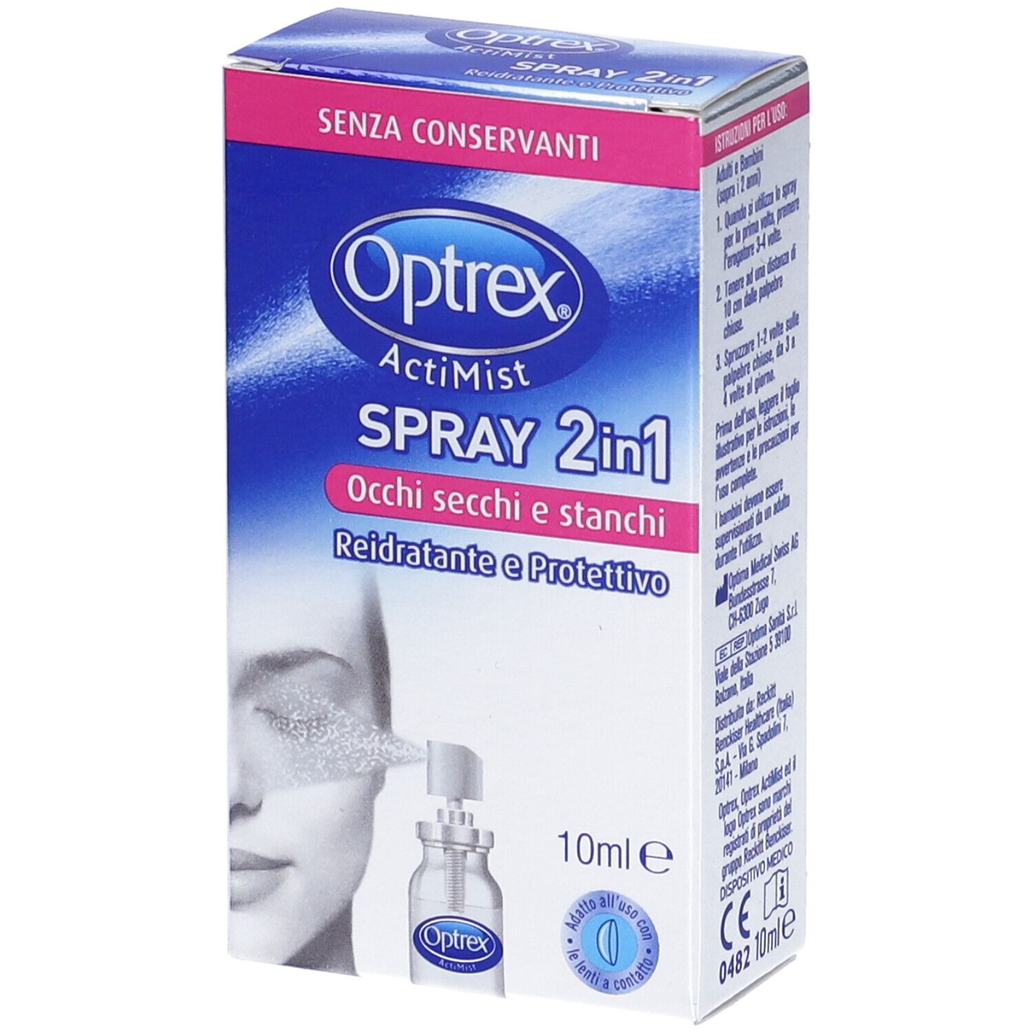 Optrex Actimist Per Occhi Secchi E Stanchi 1 pz Spray