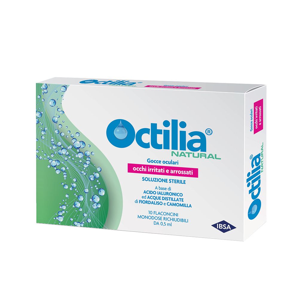Octilia® Occhi Irritati e Arrossati Gocce Oculari 10x0,5 ml Pipette mo