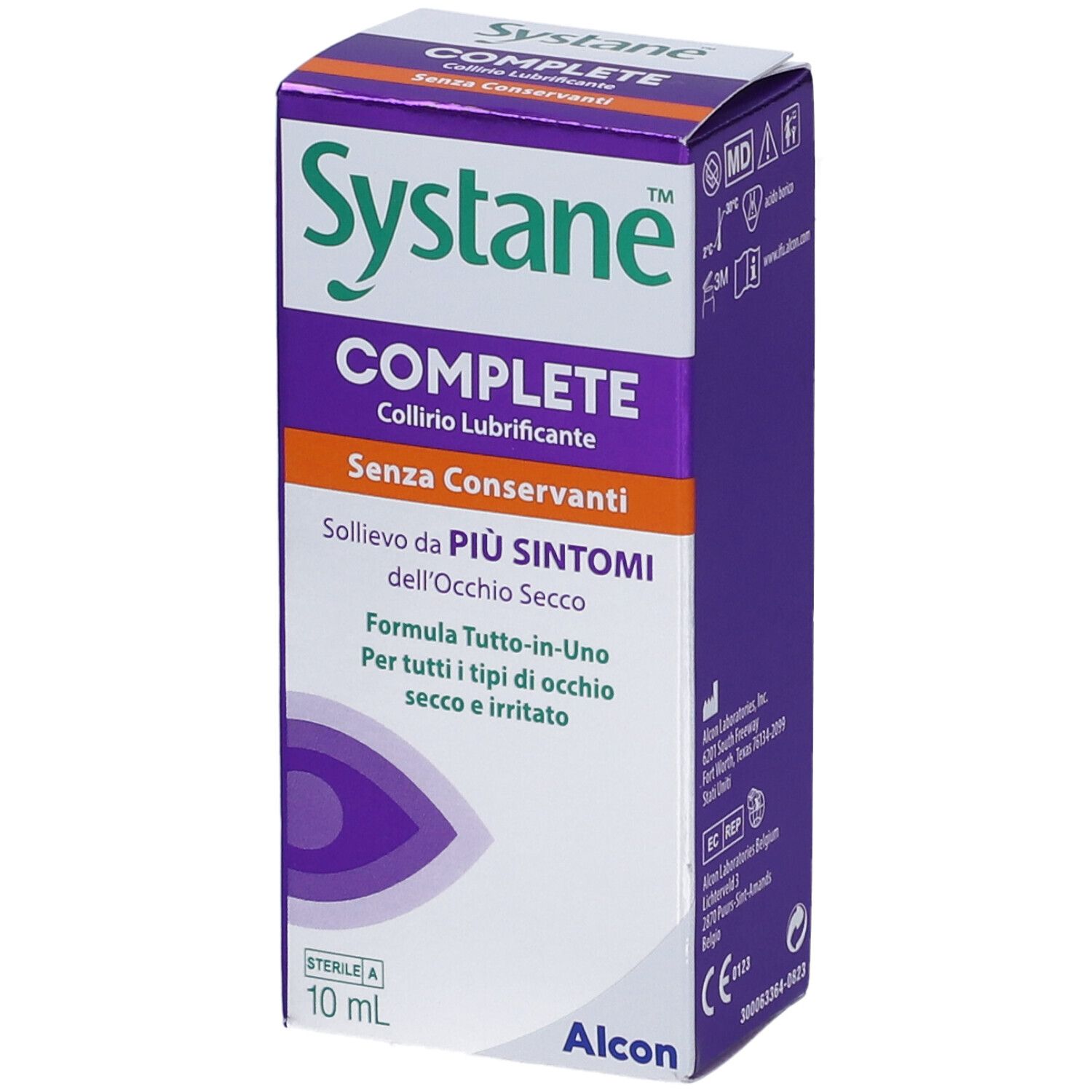 Systane™ COMPLETE Collirio Lubrificante Senza Conservanti 10 ml Gocce