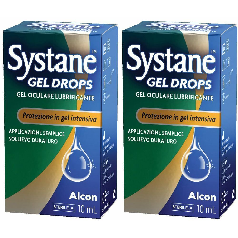 Systane® Gel Drops Lubrificante Set da 2 2x10 ml oftalmico