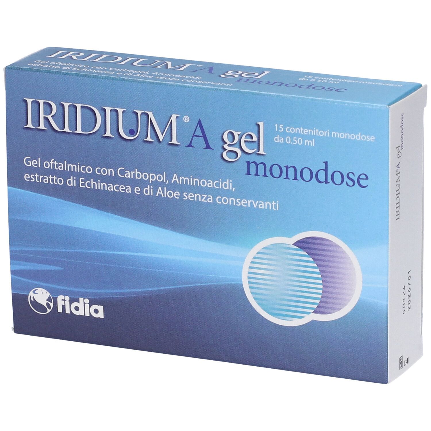 Iridium® A Gel Monodose 15 ml oftalmico