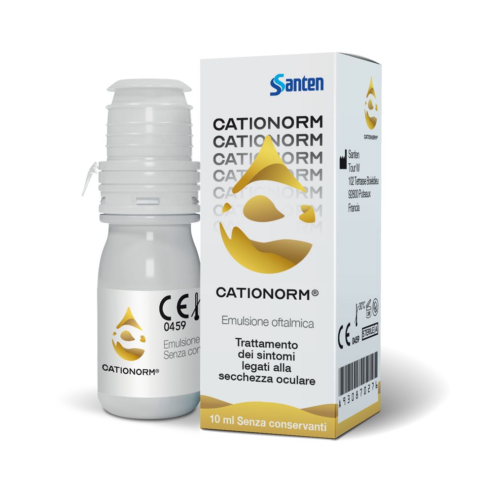 Cationorm® Emulsione Oftalmica 10 ml Gocce oftalmiche