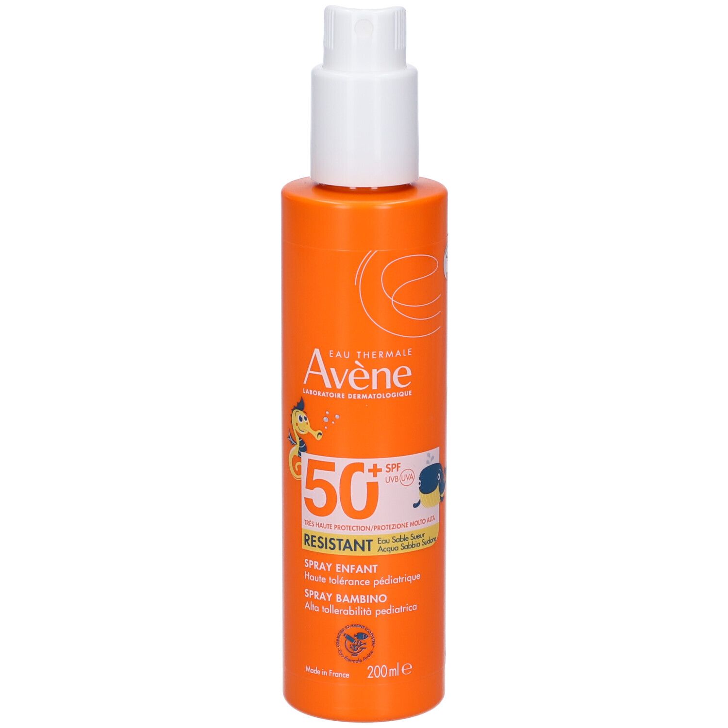 Eau Thermale Avène SPRAY BAMBINO Protezione molto alta SPF 50+ 200 ml