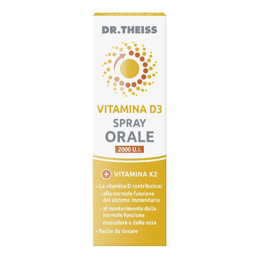 Dr Theiss Vitamina D3+K2 Spray Orale - risparmia il 15% con codice: NA