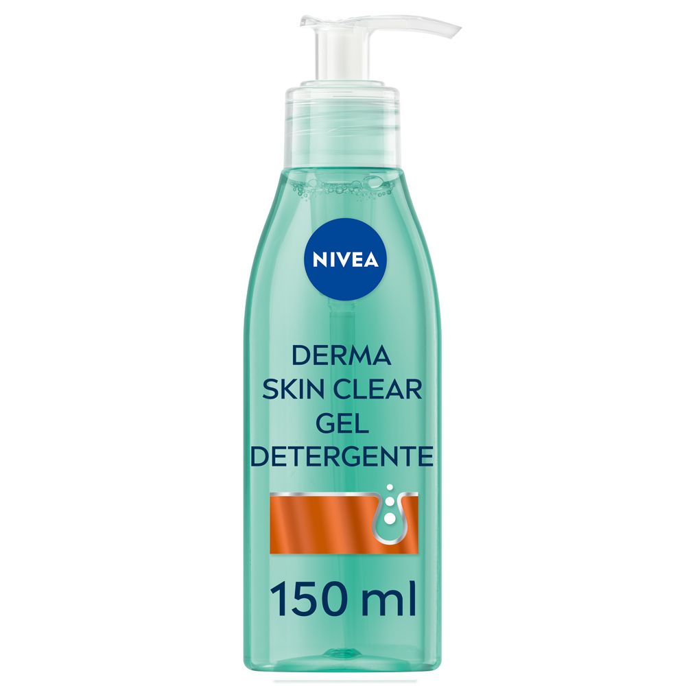 Nivea Derma Skin Clear Gel Detergente Viso Anti-Imperfezioni 150 ml pe