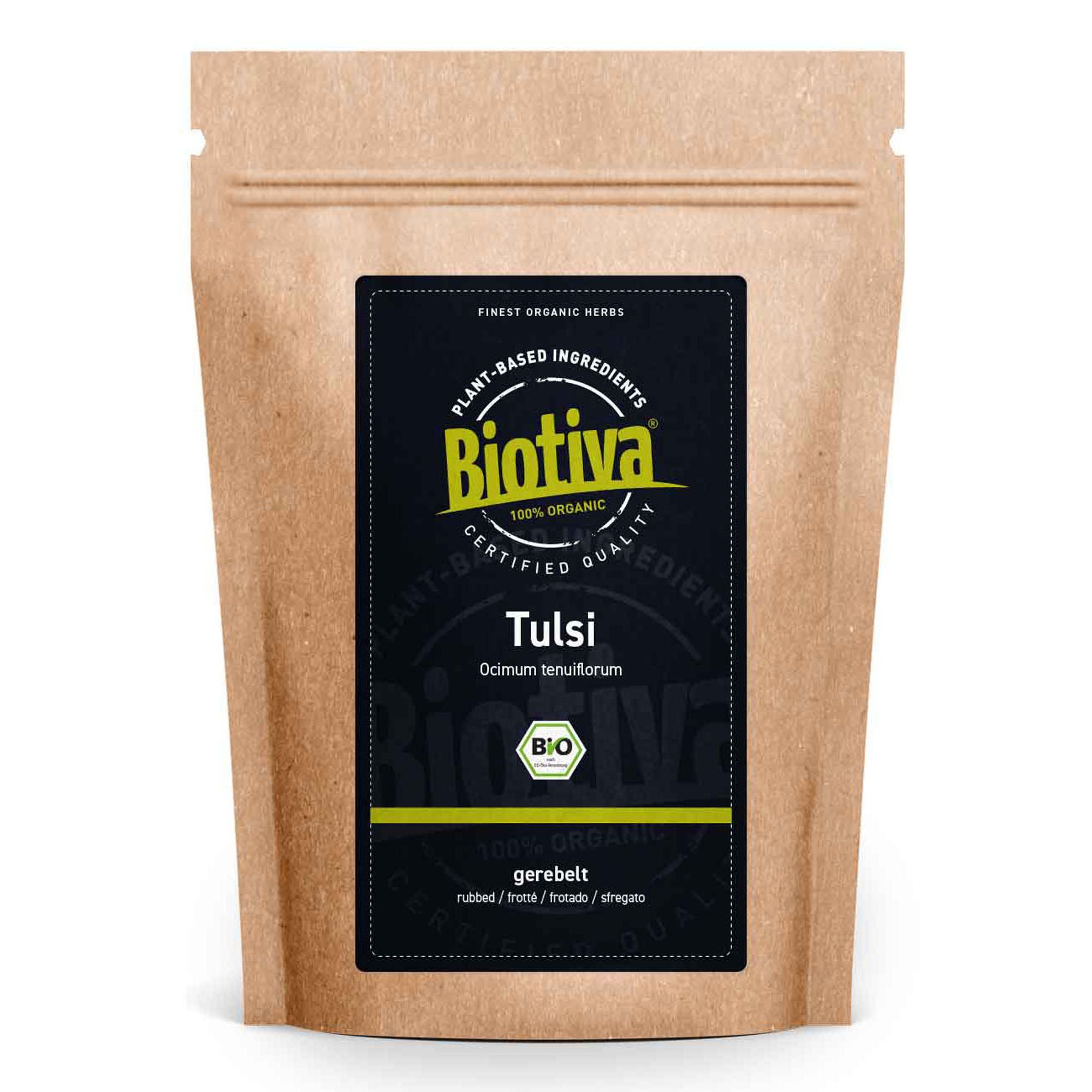Biotiva Tulsi frantumato biologico 100 g Tè