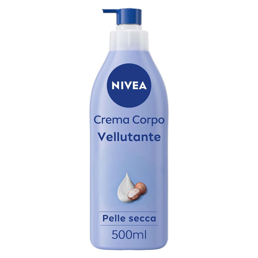Nivea Crema Corpo Vellutante 500 ml, corpo idratante 72 ore e vellutan