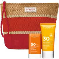 Clarins Stick Solaire Jeunesse Invisible Haute Protection SPF 50 Confezione - 17 gr Stick Solare + 75 ML Crema Solare Corpo