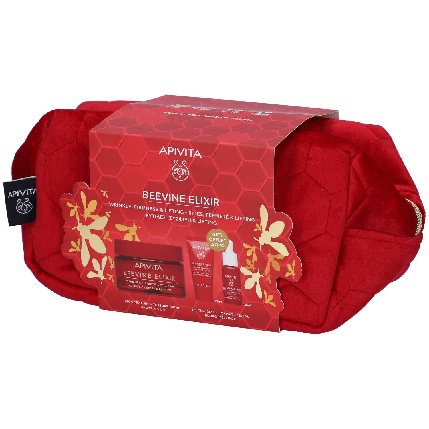 Apivita Promo Xmas Beevine Elixir Crema Anti-Rughe Ricca + Notte Siero