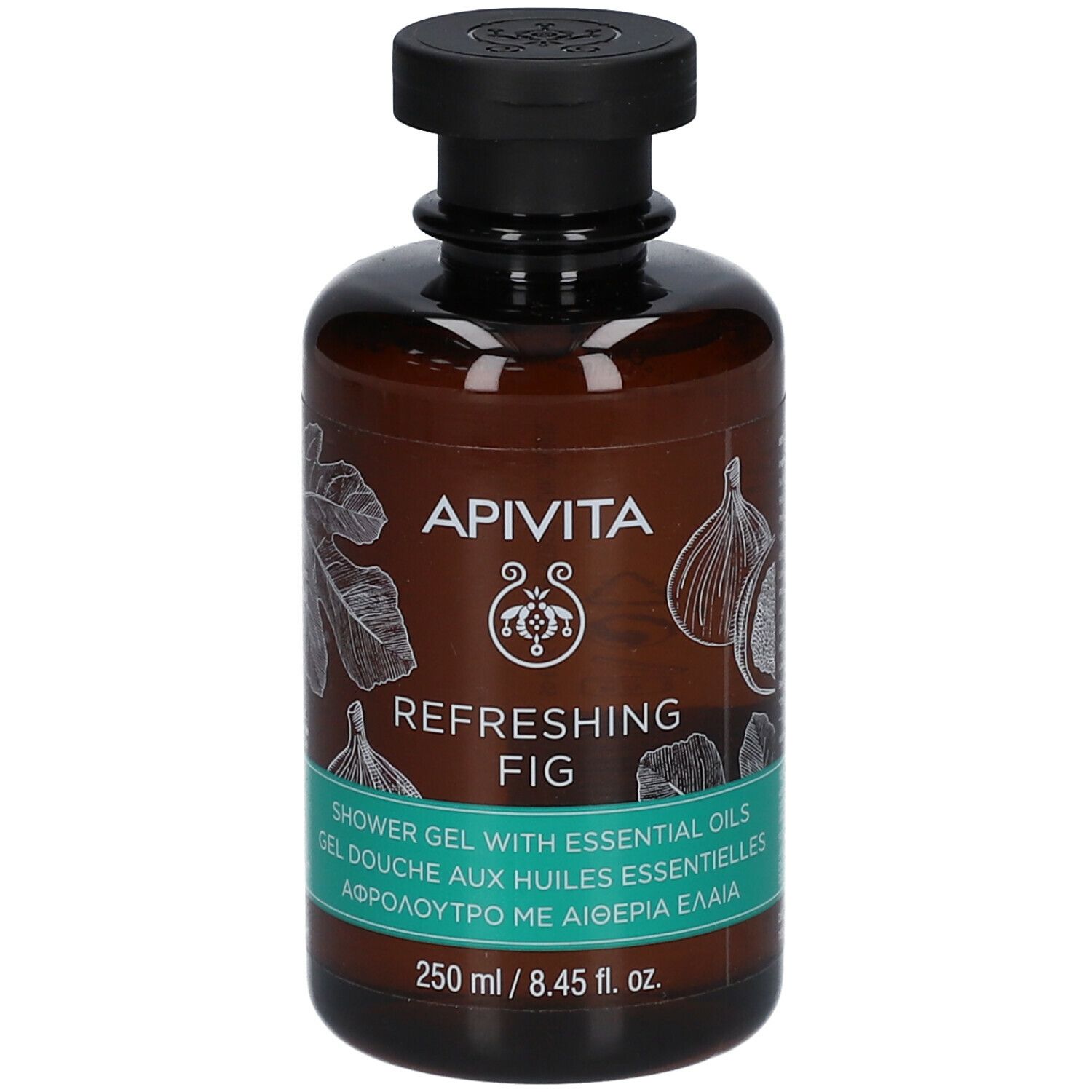 APIVITA Refreshing Fig Gel Doccia con Oli Essenziali 300 ml Soluzione