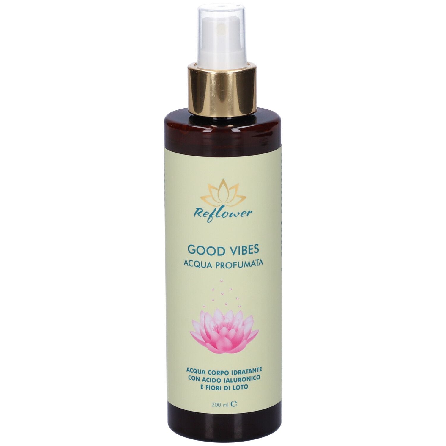 Reflower Good Vibes Acqua Profumata Idratante 200 ml Spray