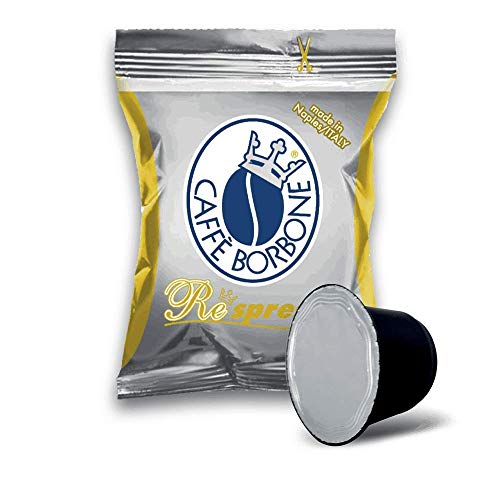 100 Capsule Borbone Respresso Miscela Oro Compatibili Nespresso