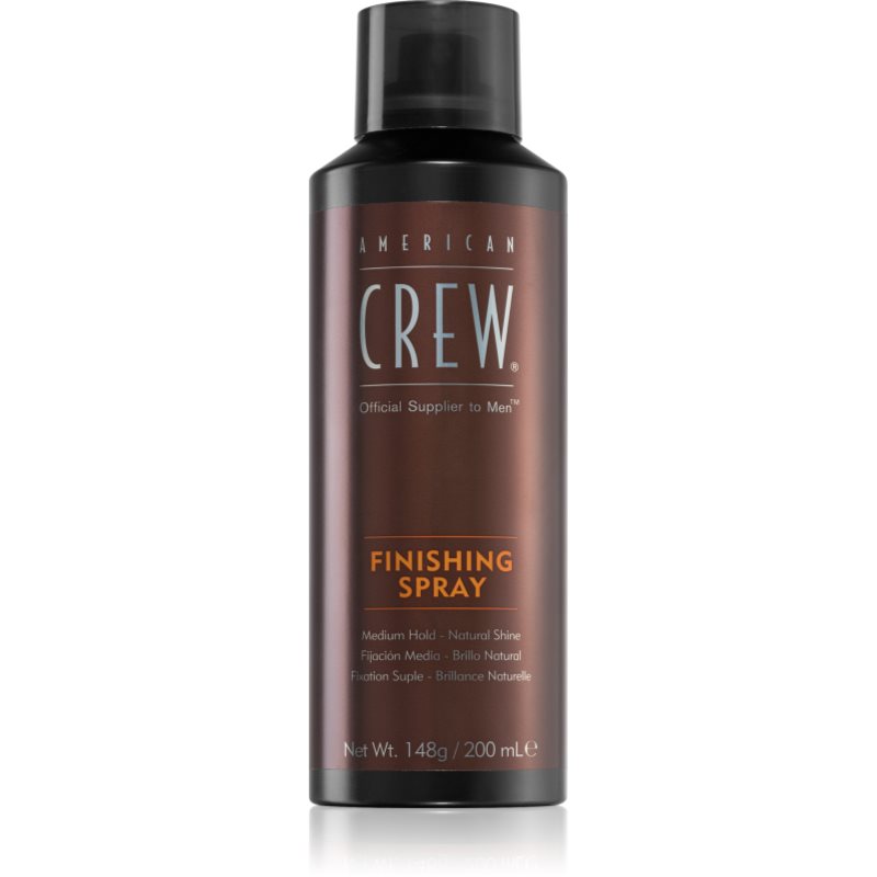 American Crew Styling Finishing Spray Spray Per Capelli Fissante Medio 200 Ml