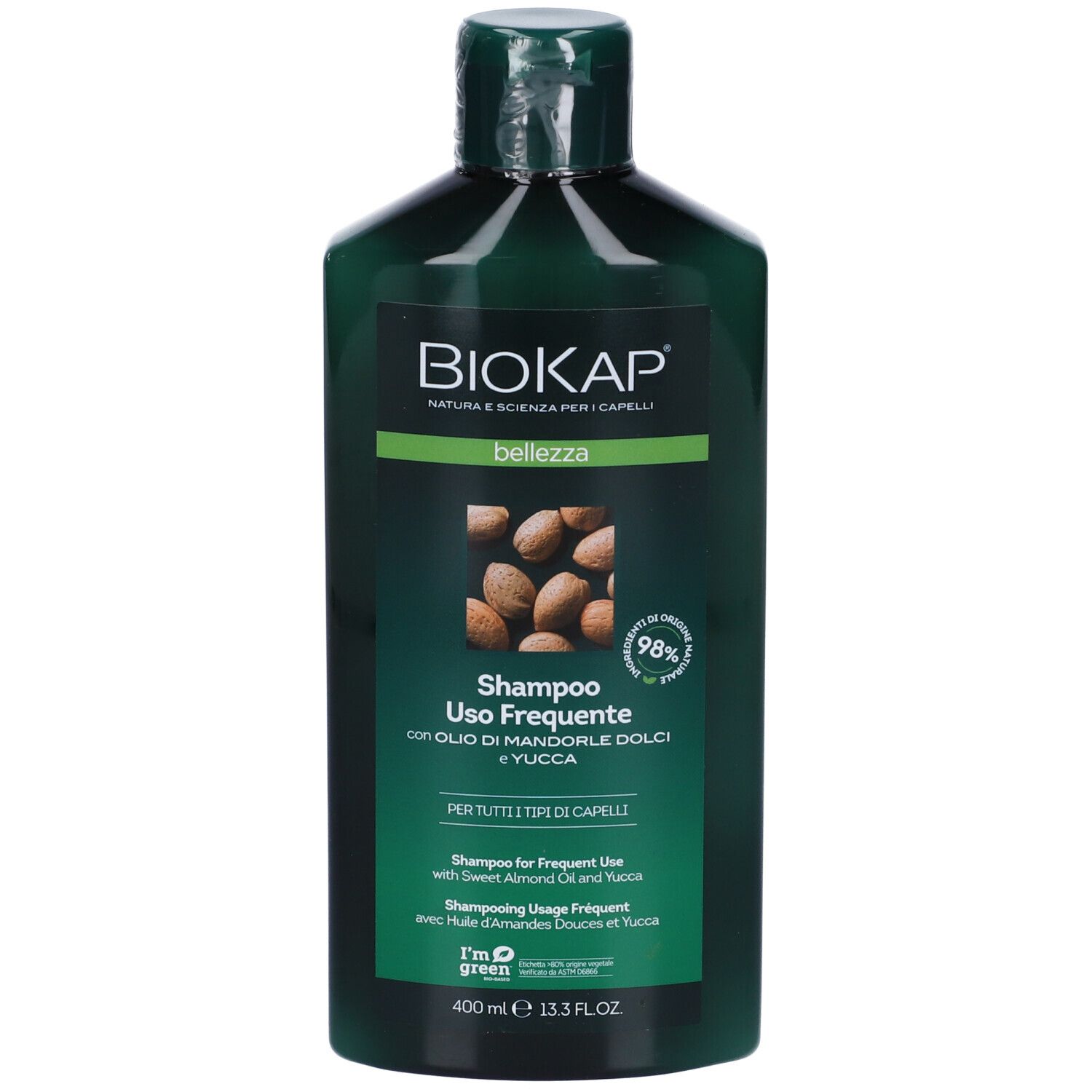 Biokap Bellezza Shampoo Uso Frequente 400 ml Compresse