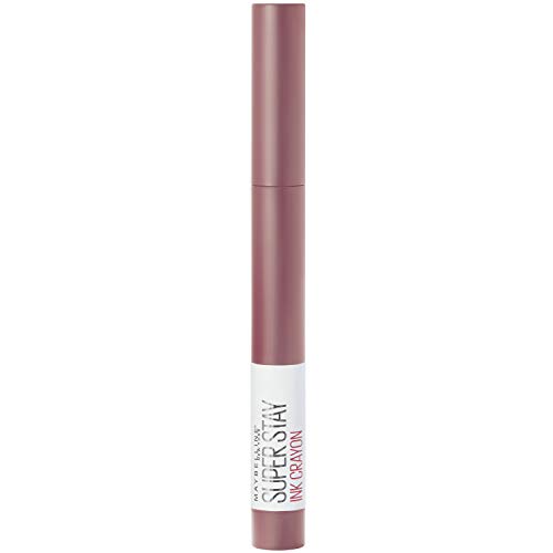 Maybelline Rossetto Super Stay Ink Crayon, Opaco E Di Lunga Durata, N. 15 Lead The Way, 1, 5 G