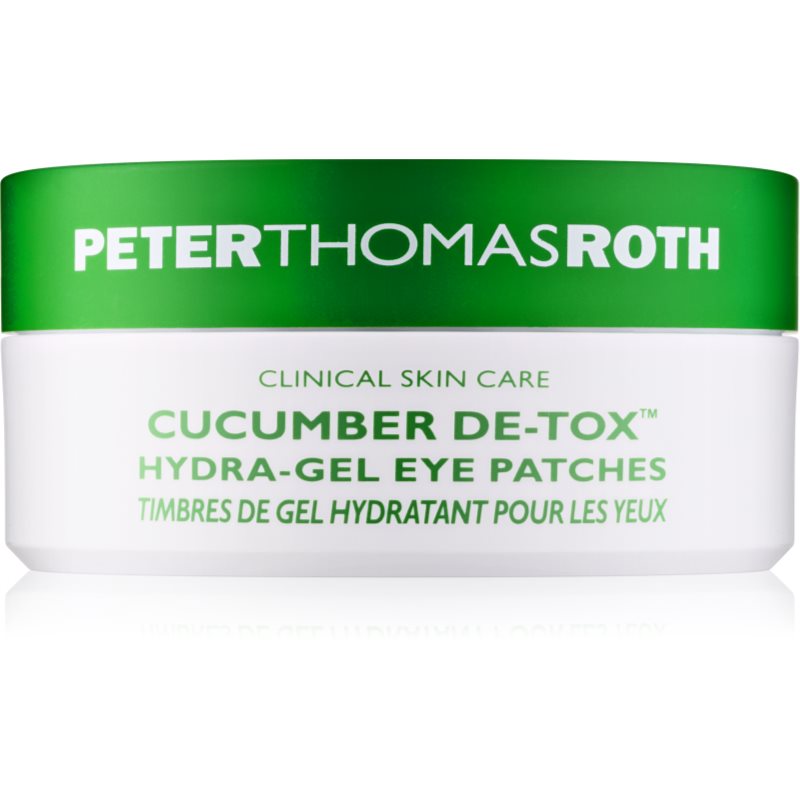 Peter Thomas Roth Cucumber De-Tox Hydra-Gel Eye Patches Maschera In Gel Idratante Per Gli Occhi 30 Pairs 60 Pz