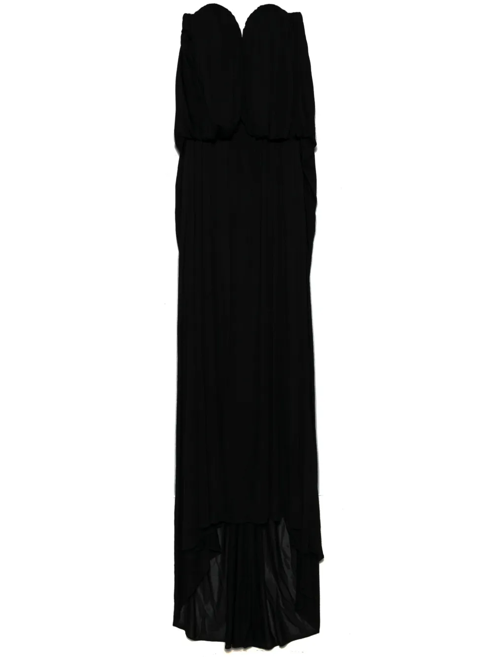 Giuseppe Di Morabito drape-detail maxi dress - Nero