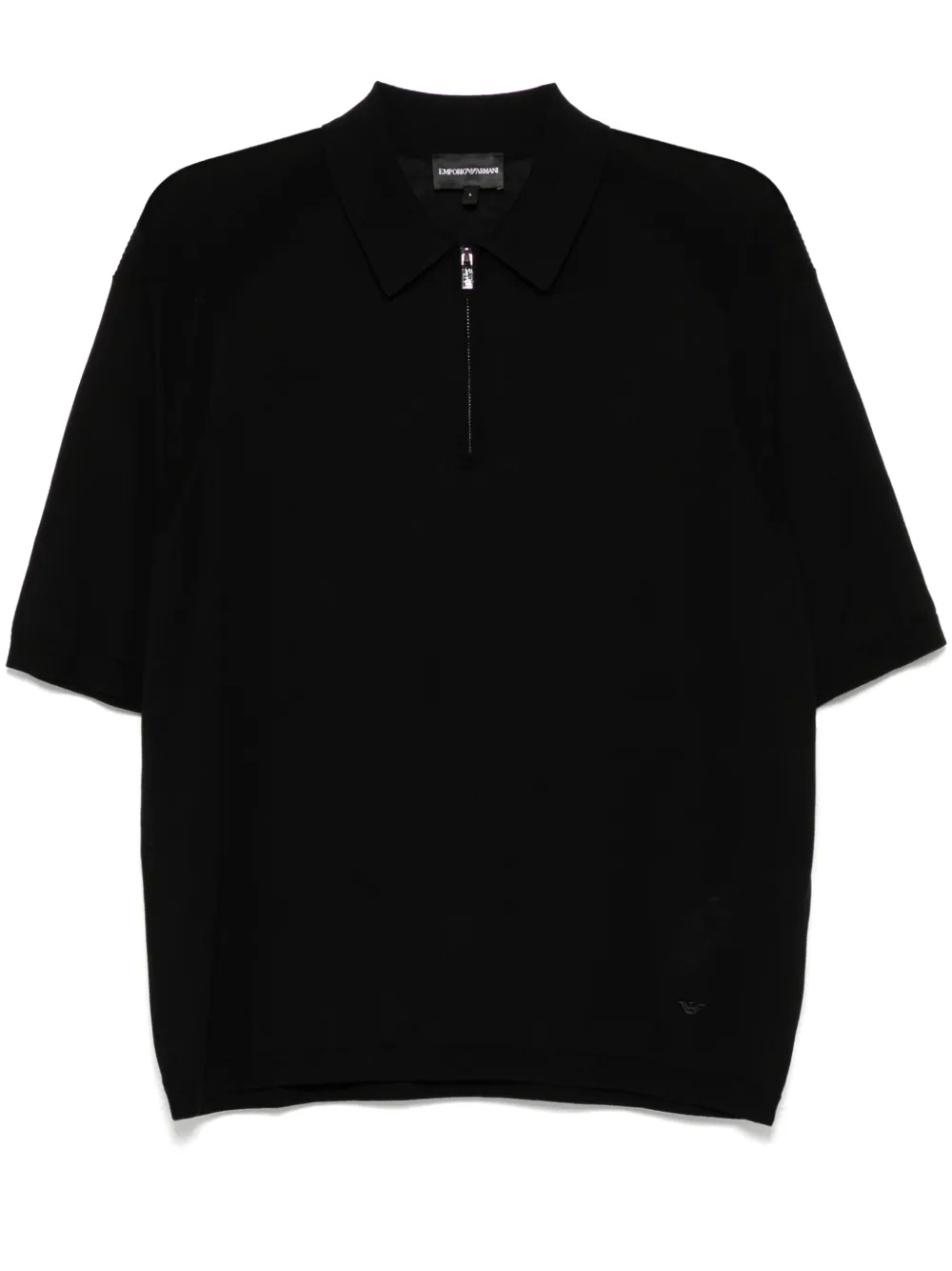 Emporio Armani Polo con logo - Nero