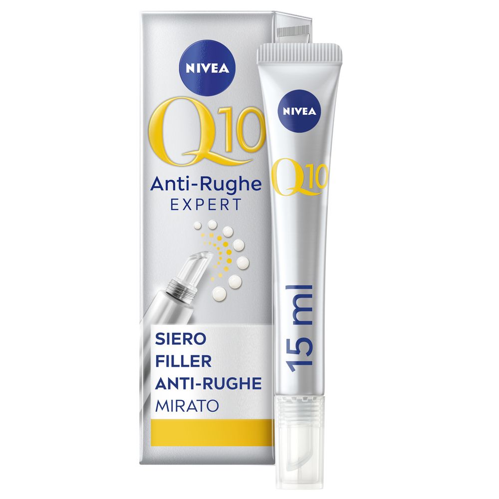 Nivea Q10 Anti-Rughe Expert Siero Filler Anti-rughe Mirato 15 ml, viso