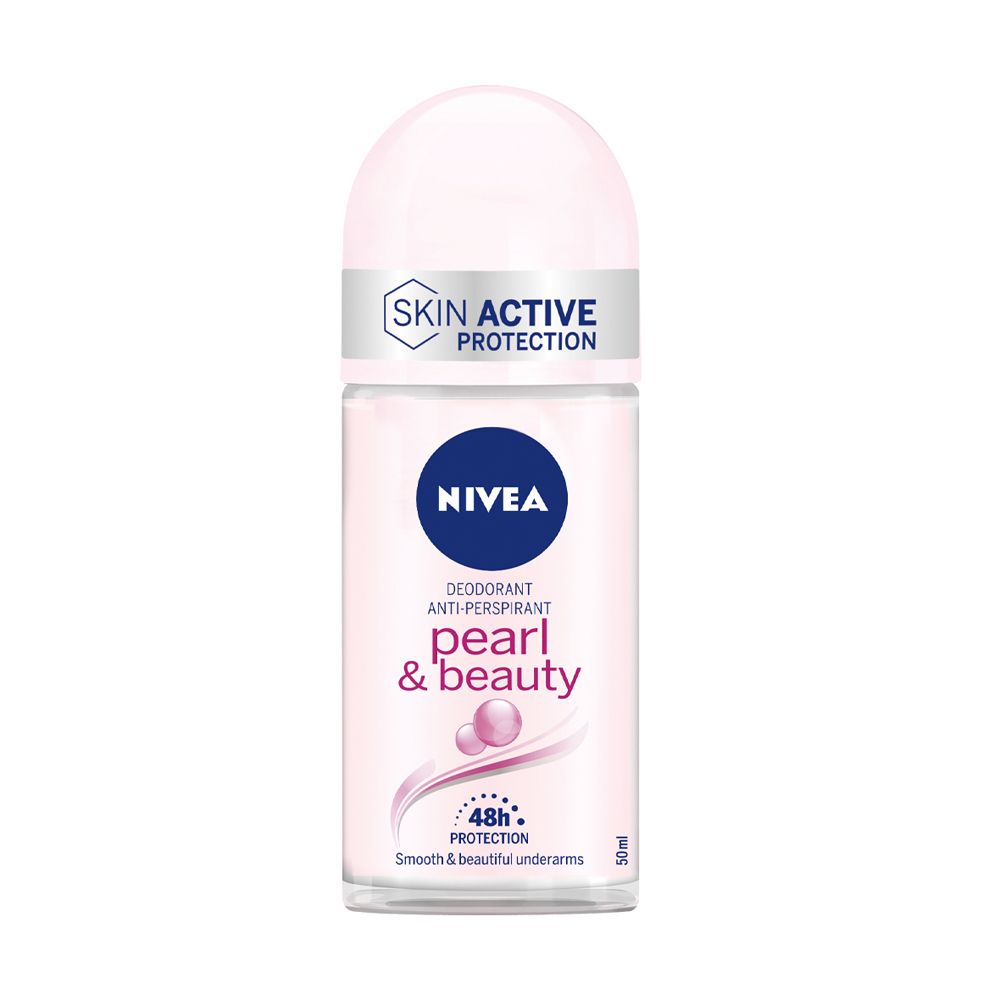 Nivea Pearl & Beauty Deodorante Roll on 50ml, donna antitraspirante pe