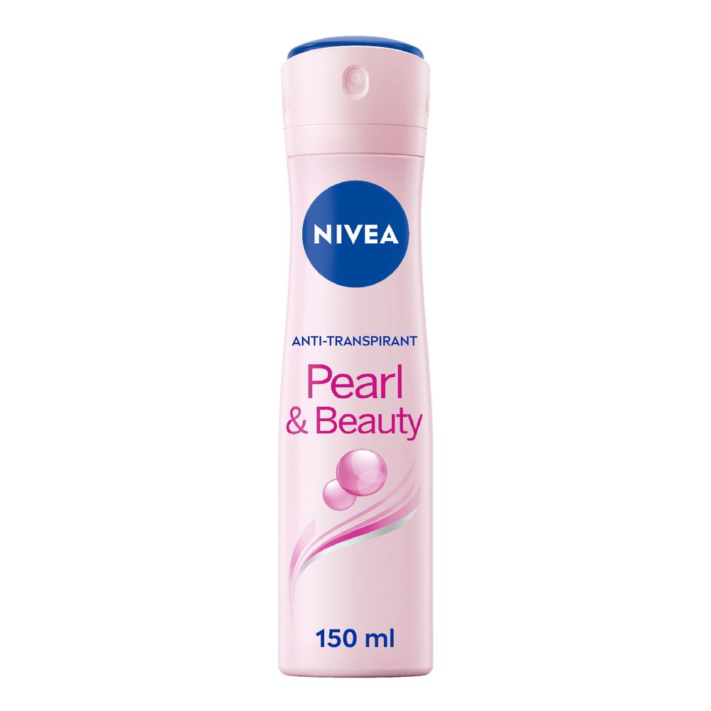 Nivea Pearl & Beauty Deodorante Spray 150ml, donna antitraspirante per