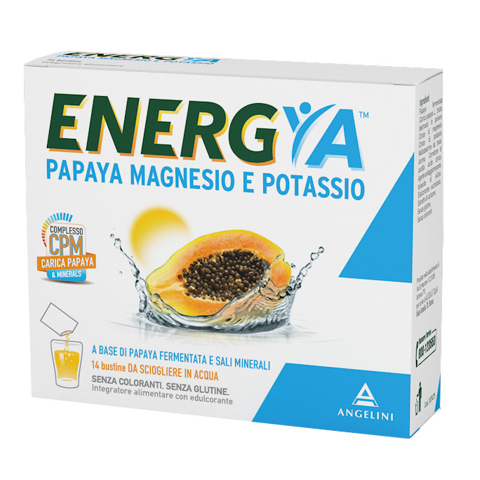 Body Spring Papaya Fermentata Magnesio/Potassio 14 Buste