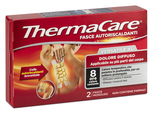 Thermacare Fascia Autoriscaldante Versatile XL 2 Pezzi