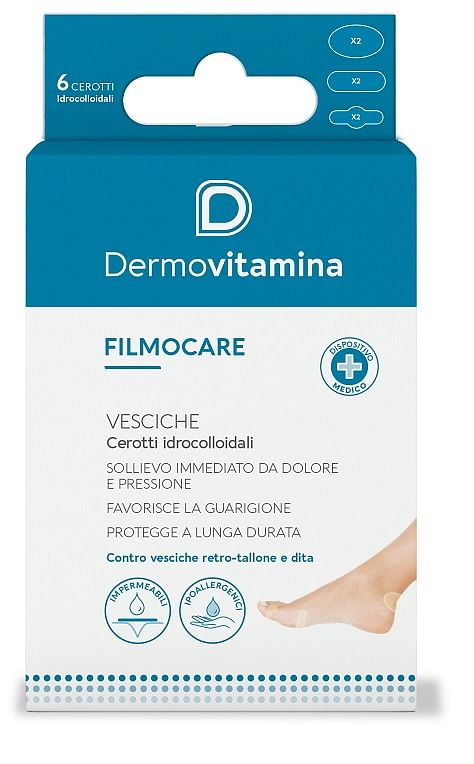 Cerotto Vesciche Dermovitamina Filmocare 6 Pezzi